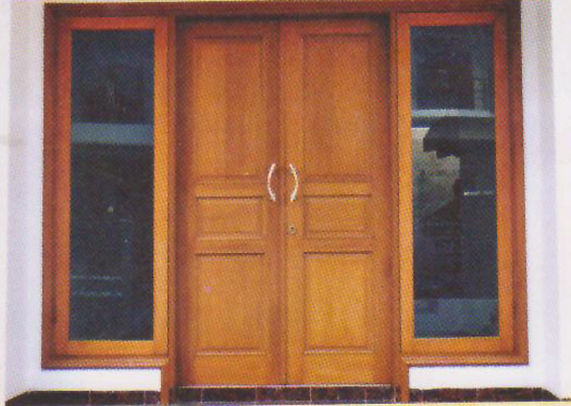 gambar kusen pintu kayu jati 3 rumahkita